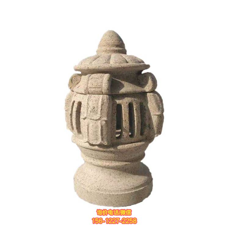 花崗巖雕塑，完美裝點園林寺廟