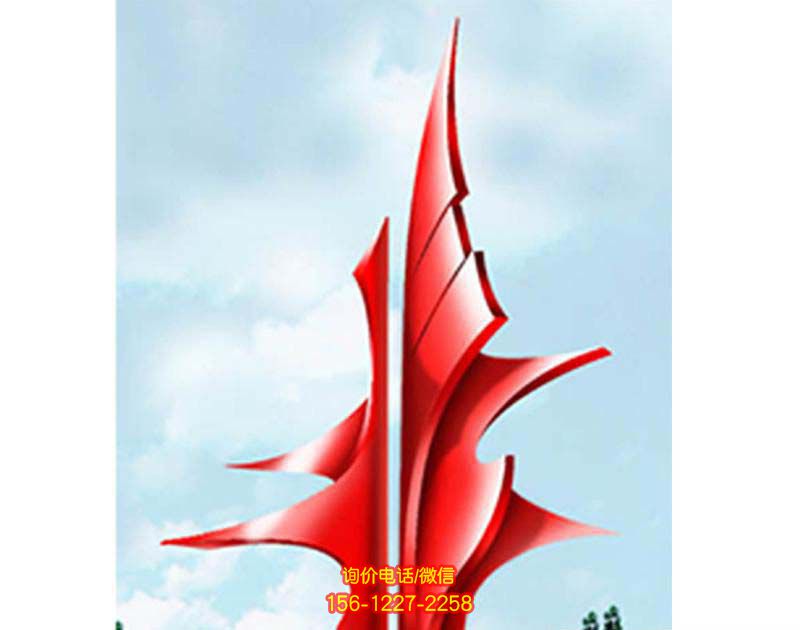 帆船彩繪不銹鋼雕塑,裝點園林廣場 帆船彩繪不銹鋼雕塑,裝點園林廣場