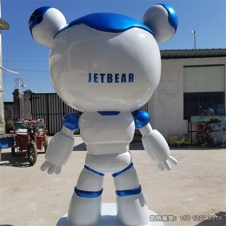 玻璃鋼機器人雕塑 一種現代科技和傳統文化的融合 玻璃鋼機器人雕塑 一種現代科技和傳統文化的融合