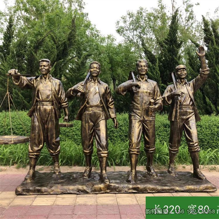 玻璃鋼知青男女雕塑圖,知青勞作場(chǎng)景雕塑案例參考 玻璃鋼知青男女雕塑圖,知青勞作場(chǎng)景雕塑案例參考